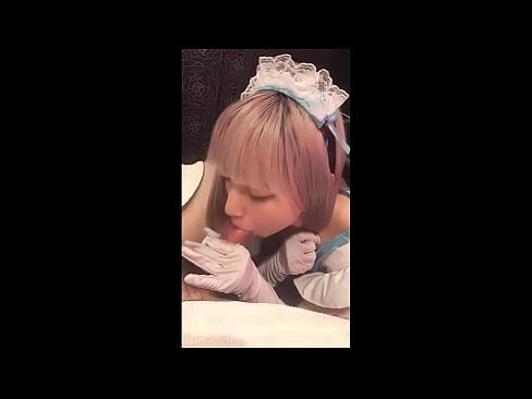 ❤️ Idol Ġappuniż [mayuka], kostum ta' qaddejja Franċiża, parti 1, blowjob u jerk off bil-lotion ❤️❌  Sess fil-porn mt.wassell.ru ❌️